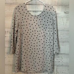 Market & Spruce Polka Dot Top